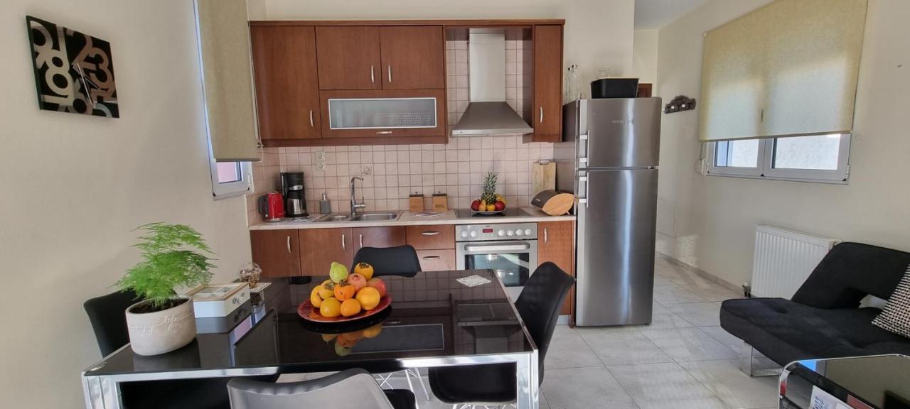 Bright & Modern Apt With View Ираклион Экстерьер фото
